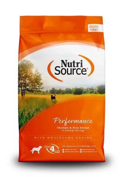 40 Lb Nutrisource Performance Dog Chicken & Rice - Healing/First Aid